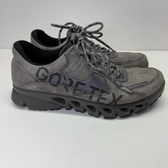 ECCO multi-vent Womens Nubuck Gore-Tex Outdoor Sneaker 9-9.5 Hiking Trail Sports - Picture 1 of 11